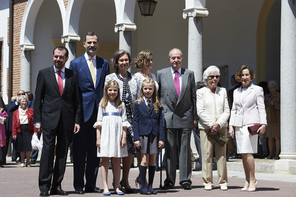 Spanish+Royals+Attend+Their+Daughter+leonor+YNvig4gFdO8x