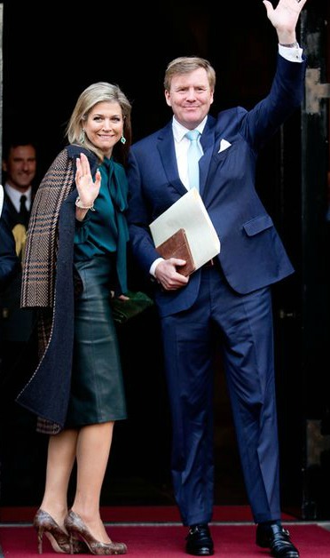 La-reine-Maxima-et-le-roi-Willem-Alexander-des-Pays-Bas-a-Amsterdam-le-12-janvier-2016