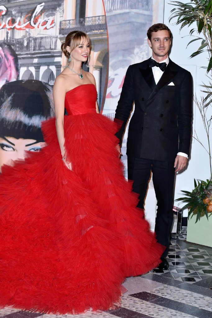 MONTE-CARLO, MONACO - MARCH 19: Beatrice Borromeo-Casiraghi and Pierre Casiraghi attend The 62nd Rose Ball To Benefit The Princess Grace Foundation at Sporting Monte-Carlo on March 19, 2016 in Monte-Carlo, Monaco. (Photo by Pascal Le Segretain/Getty Images)