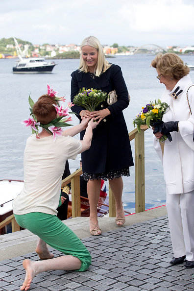 Norwegian Royal Silver Jubilee Tour - Visit to Stavanger
