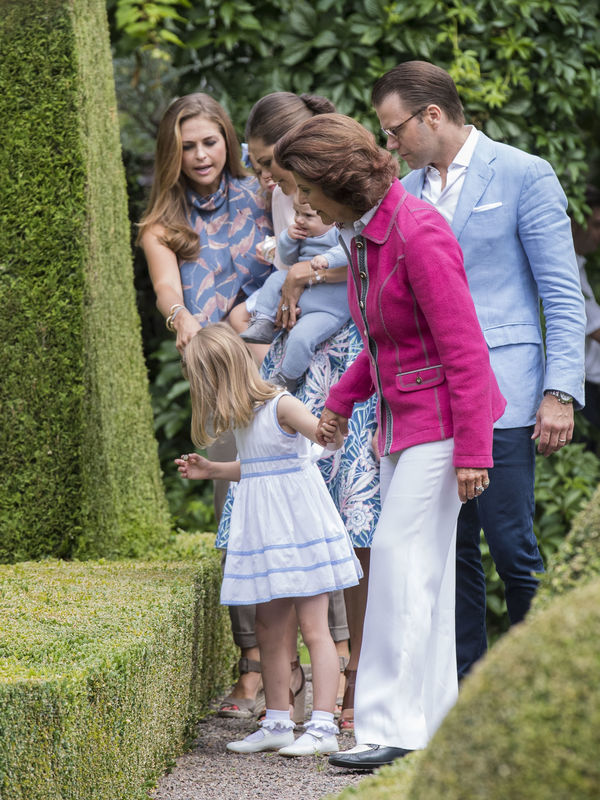Summer shoot with the Swedish royal family