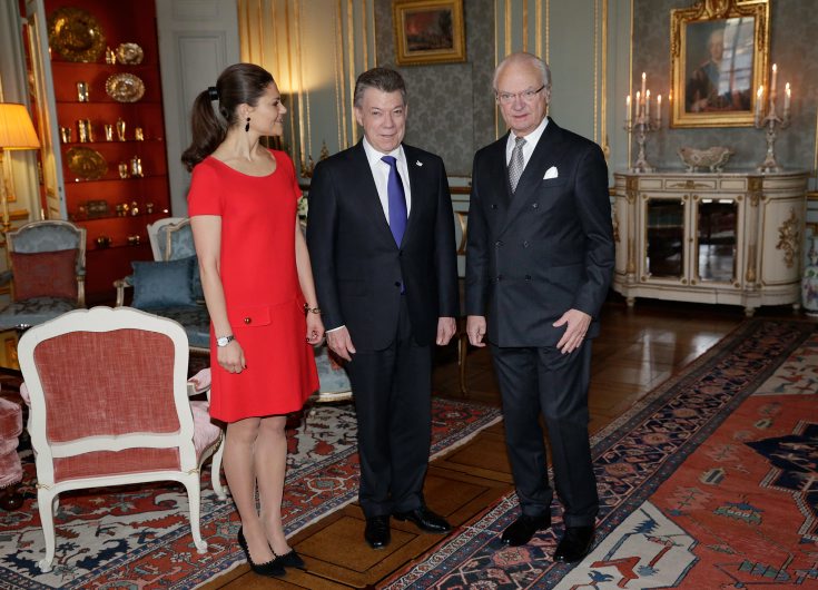 Audience with Colobia's President Juan Manuel Santos