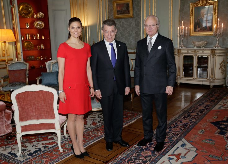 Audience with Colobia's President Juan Manuel Santos