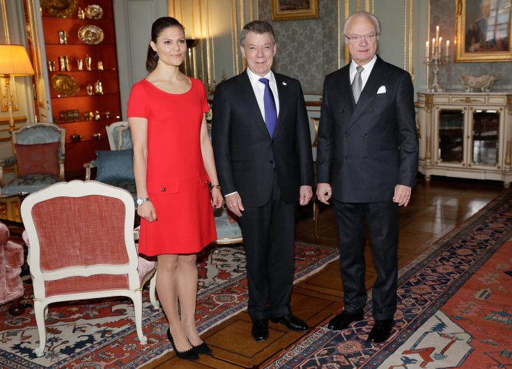 Audience with Colobia's President Juan Manuel Santos