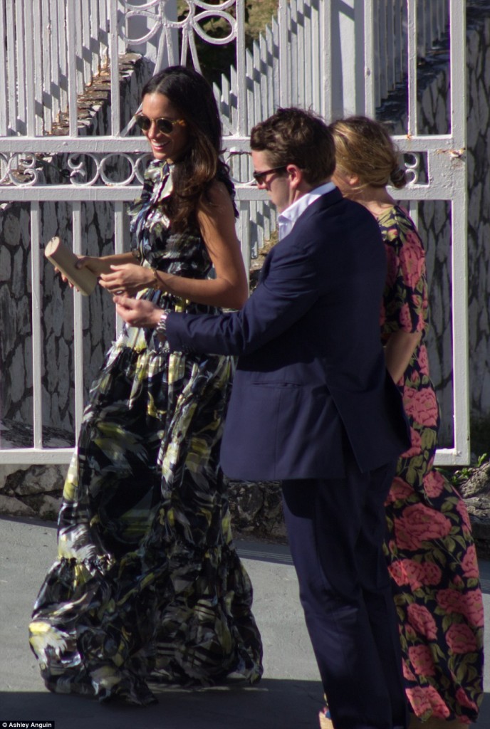 Prince Harry and Meghan Markle attended the wedding of Tom Inskip and