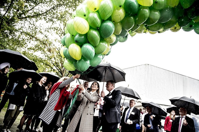 Kronprinsesse Mary forestår officiel indvielse af Hempel Kollegiet, Kronprinsesse Mary