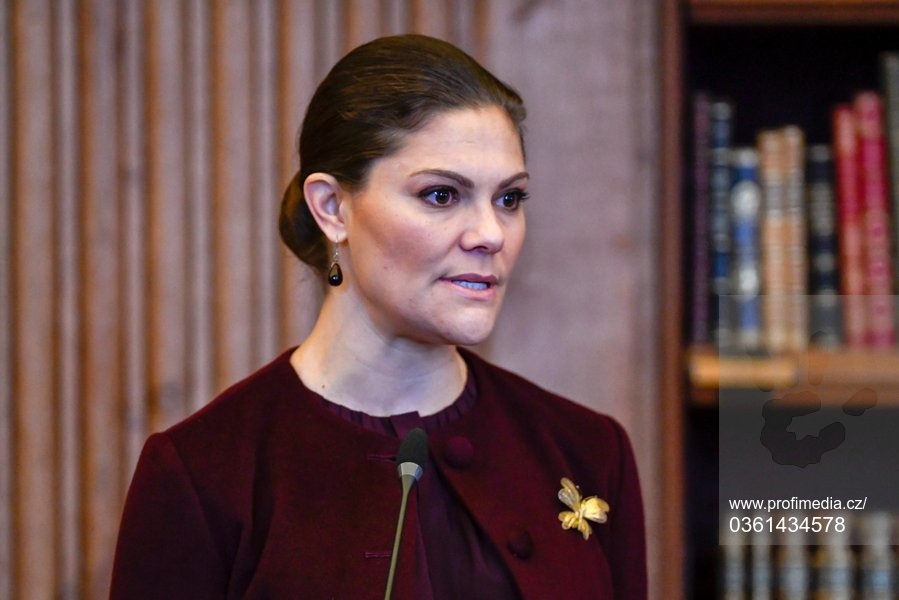 Crown Princess Victoria and Prince Daniel attended a seminar