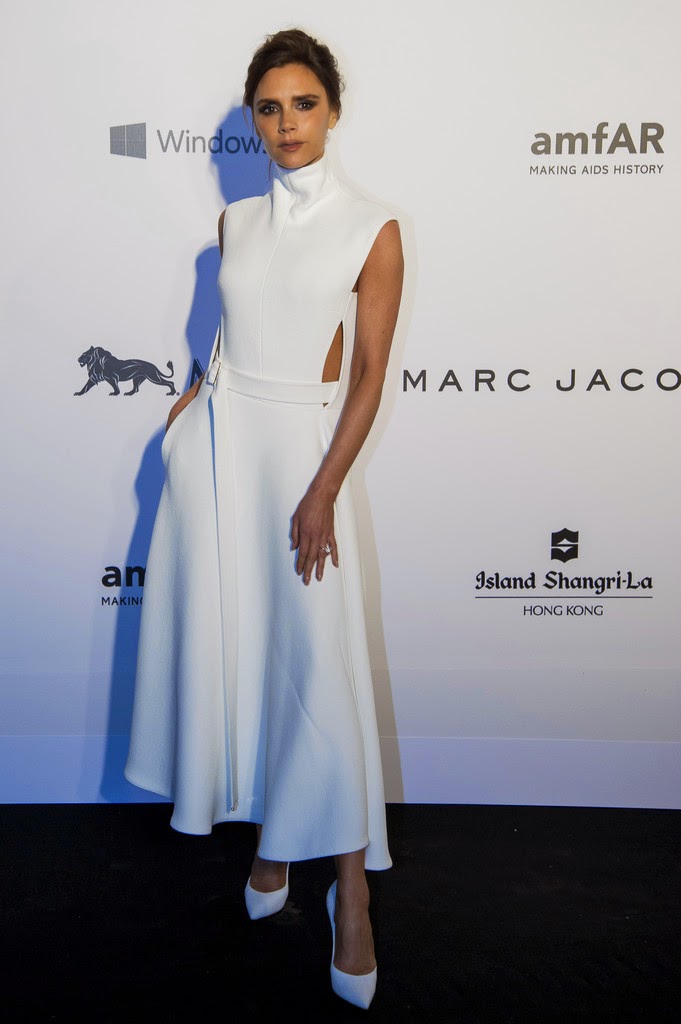 Victoria Beckham in Victoria Beckham – 2015 amfAR Hong Kong Gala – The ...