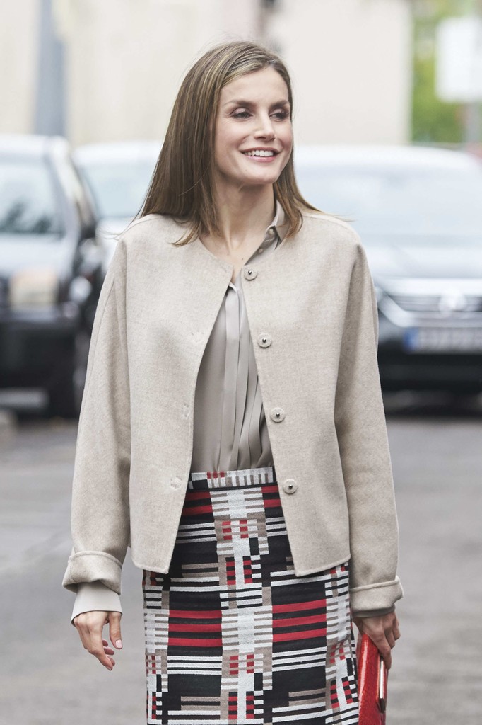 Queen Letizia Attended a Meeting at the CSME (Espana Mental Health ...