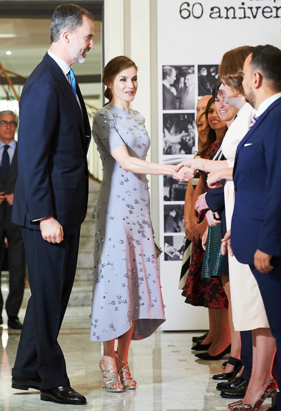 King Felipe and Queen Letizia attended 60th anniversary of Europa Press ...