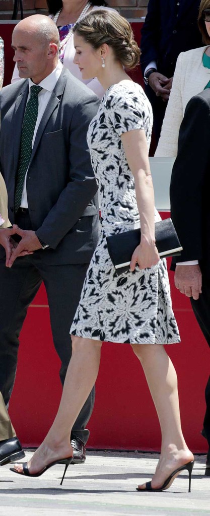 King Felipe and Queen Letizia preside over the Armed Forces Day in ...