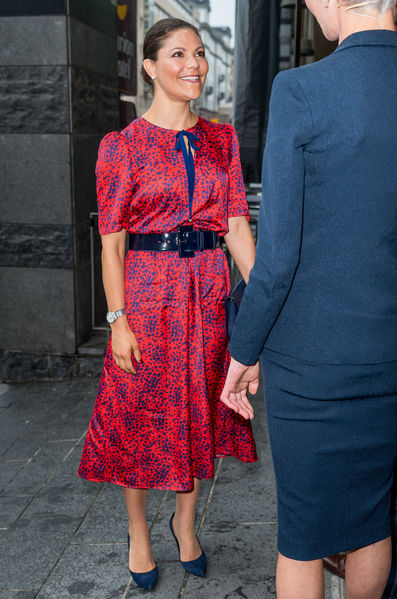 Crown Princess Victoria of Sweden in Rodebjer