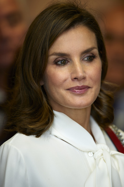 Queen Letizia Attend the Opening of Professional Courses in Teruel