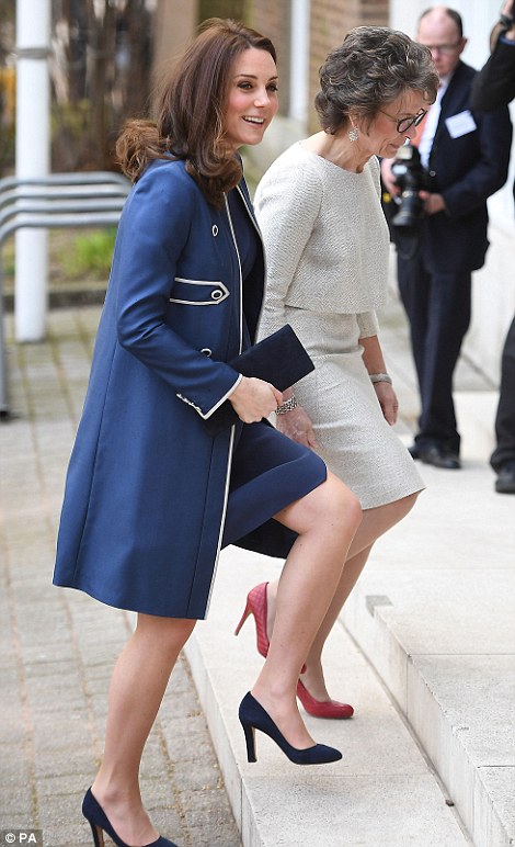The Duchess Of Cambridge Visits The Royal College Of Obstetricians And ...