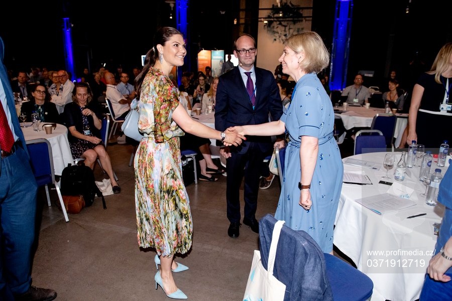 Crown Princess Victoria Attendance at the Sea and Water Forum