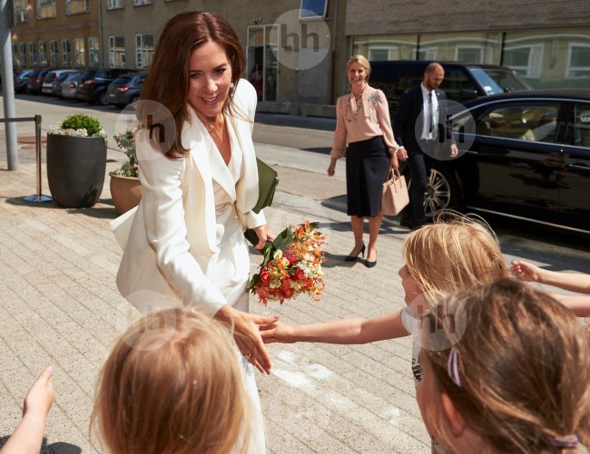 Crown Princess Mary attended the WHO World No Tobacco Day in Copenhagen ...