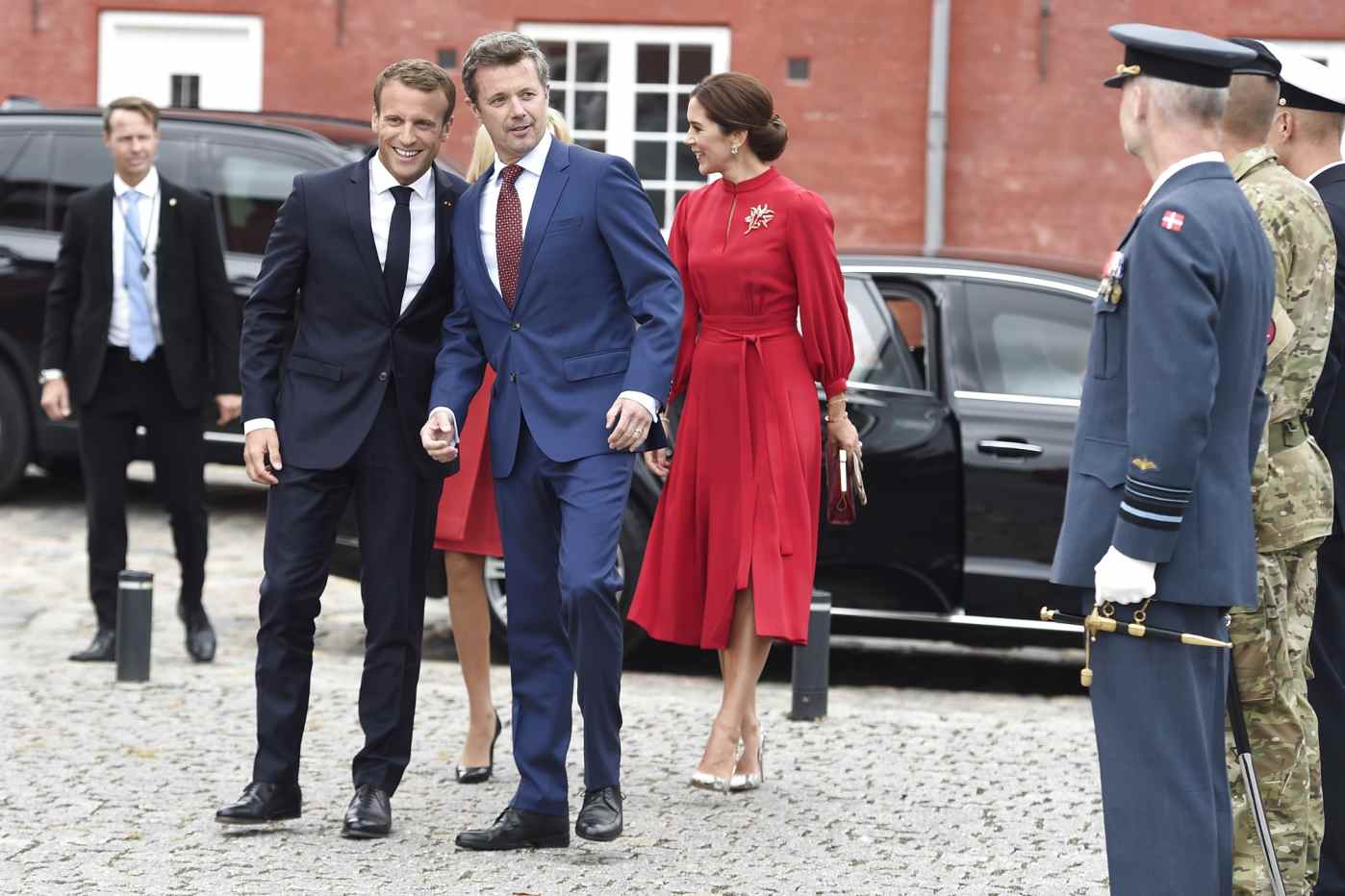 Государственный визит из Франции в Данию-день 1 