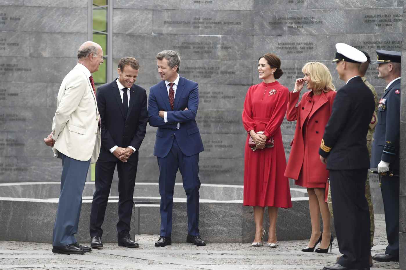 Государственный визит из Франции в Данию-день 1 