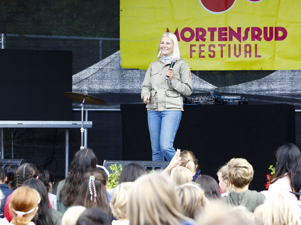 Kronprinsesse Mette-Marit åpner Mortensrud Festival