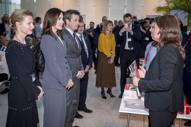 DENMARK: TRH The Crown Prince Couple visit Rome with a business delegation - Gastro event