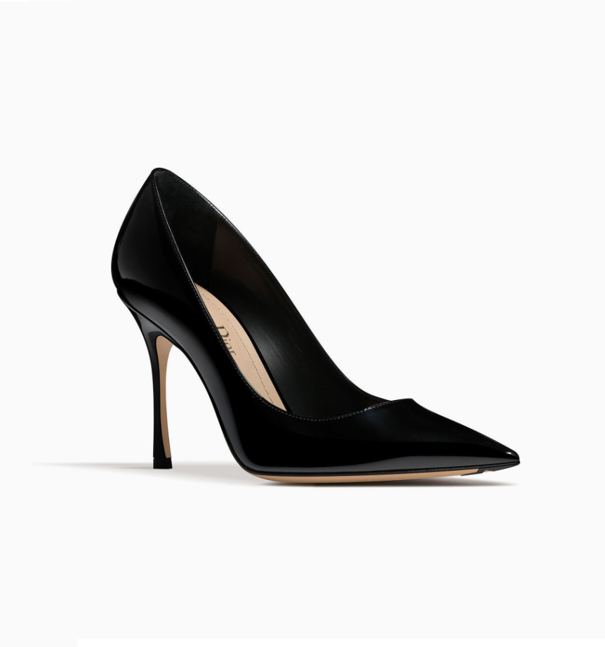 Dior “Dior D-Stiletto” patent calfskin 