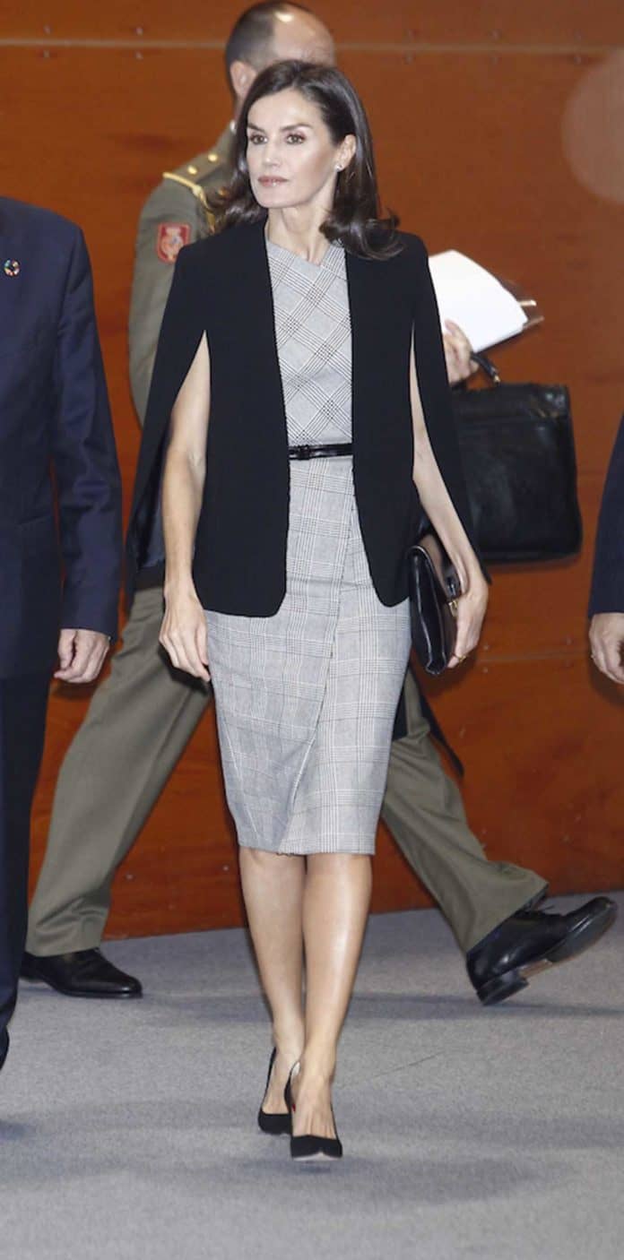 Queen Letizia attend an event at COP25 Climate Conference in Ifema ...