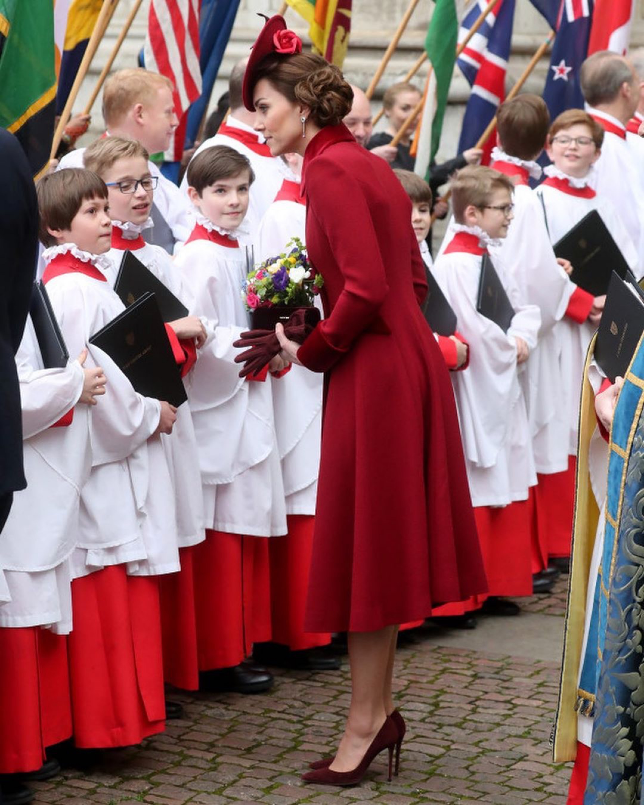 British Royals attended the annual Commonwealth Day Service at