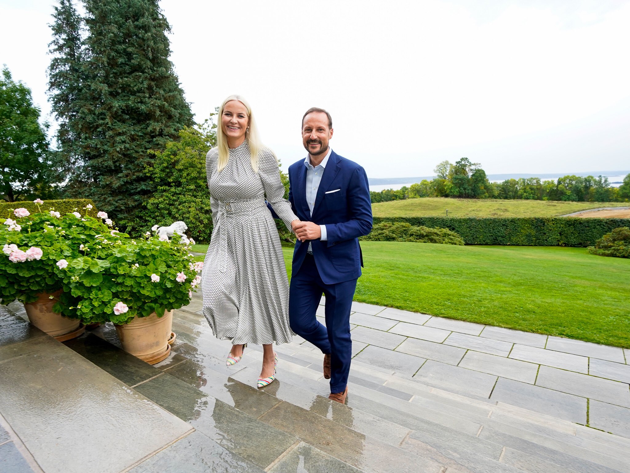 Crown Prince Haakon and Crown Princess Mette-Marit celebrated 20 years ...