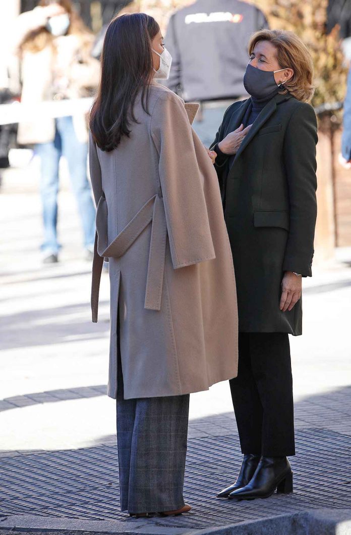 Queen Letizia attended the re-opening to the public of the collection ...