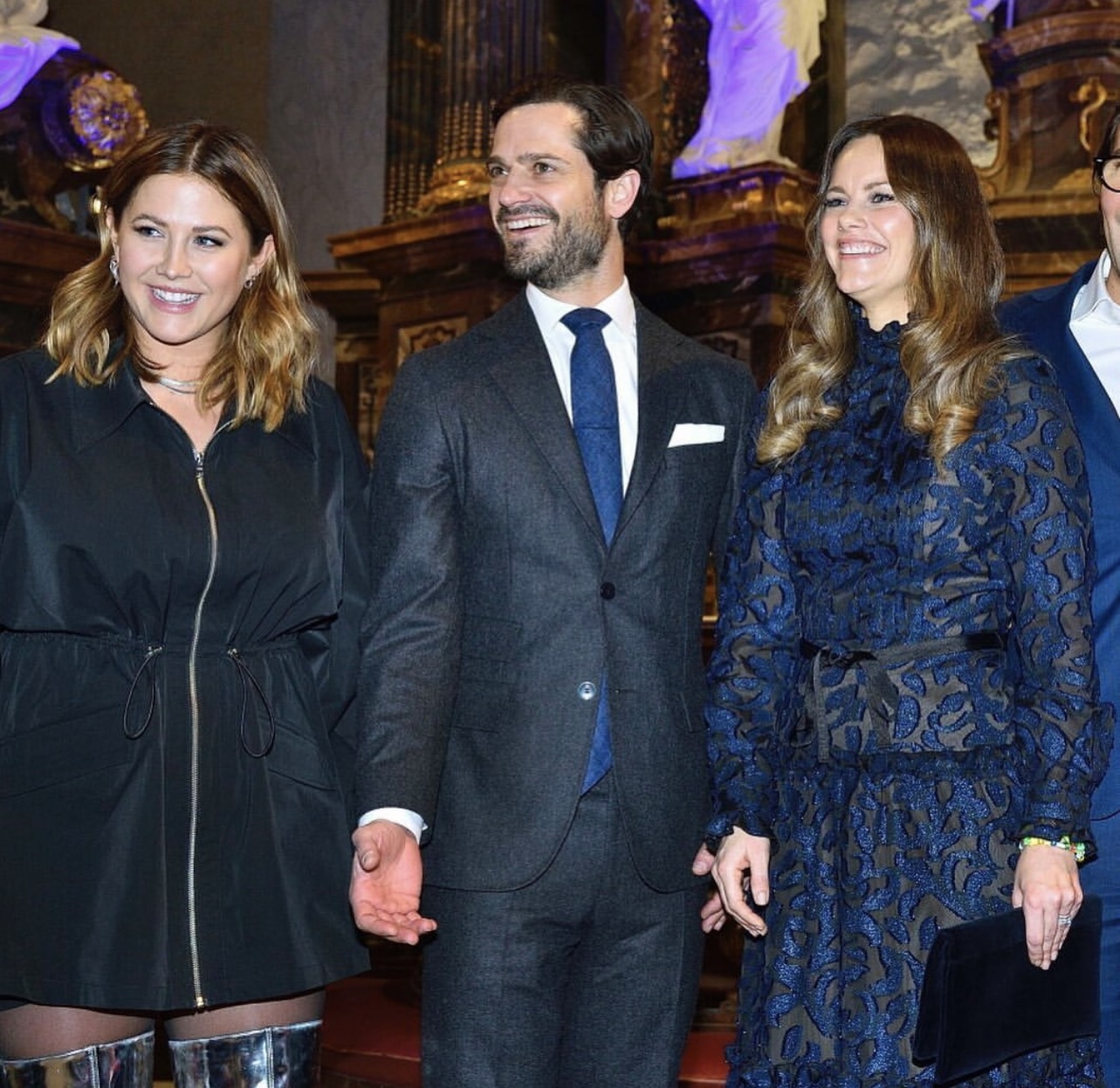 Prince Carl Philip and Princess Sofia attended the concert “Jul i