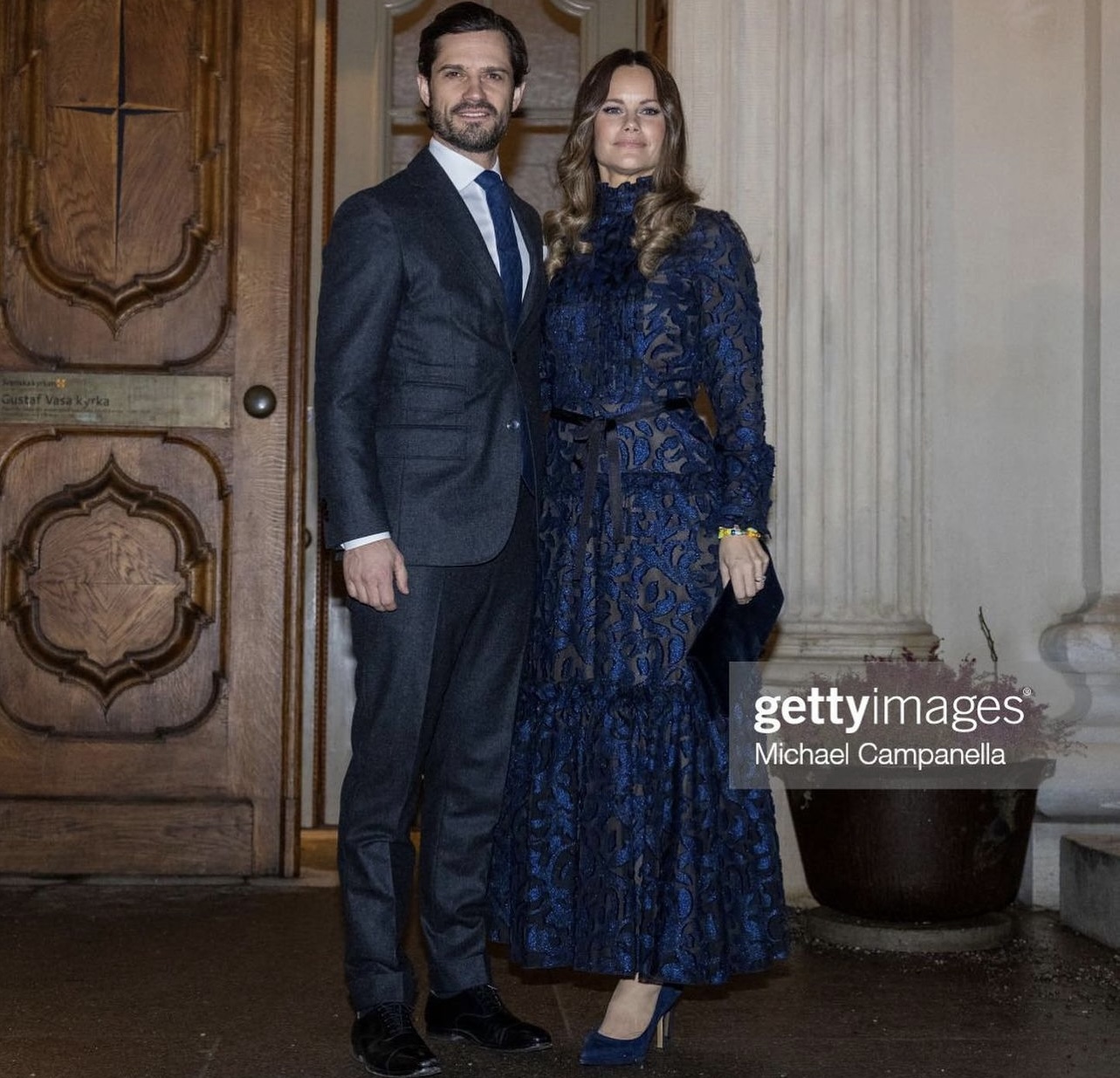 Prince Carl Philip and Princess Sofia attended the concert “Jul i