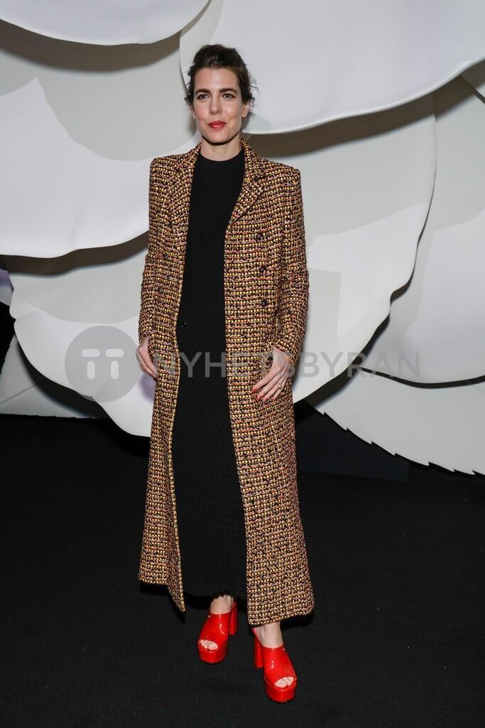 Charlotte Casiraghi attend Chanel Womenswear Fall Winter 20232024 show