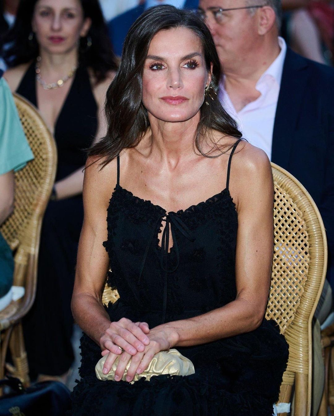Queen Letizia of Spain attended the closing ceremony of the 13th