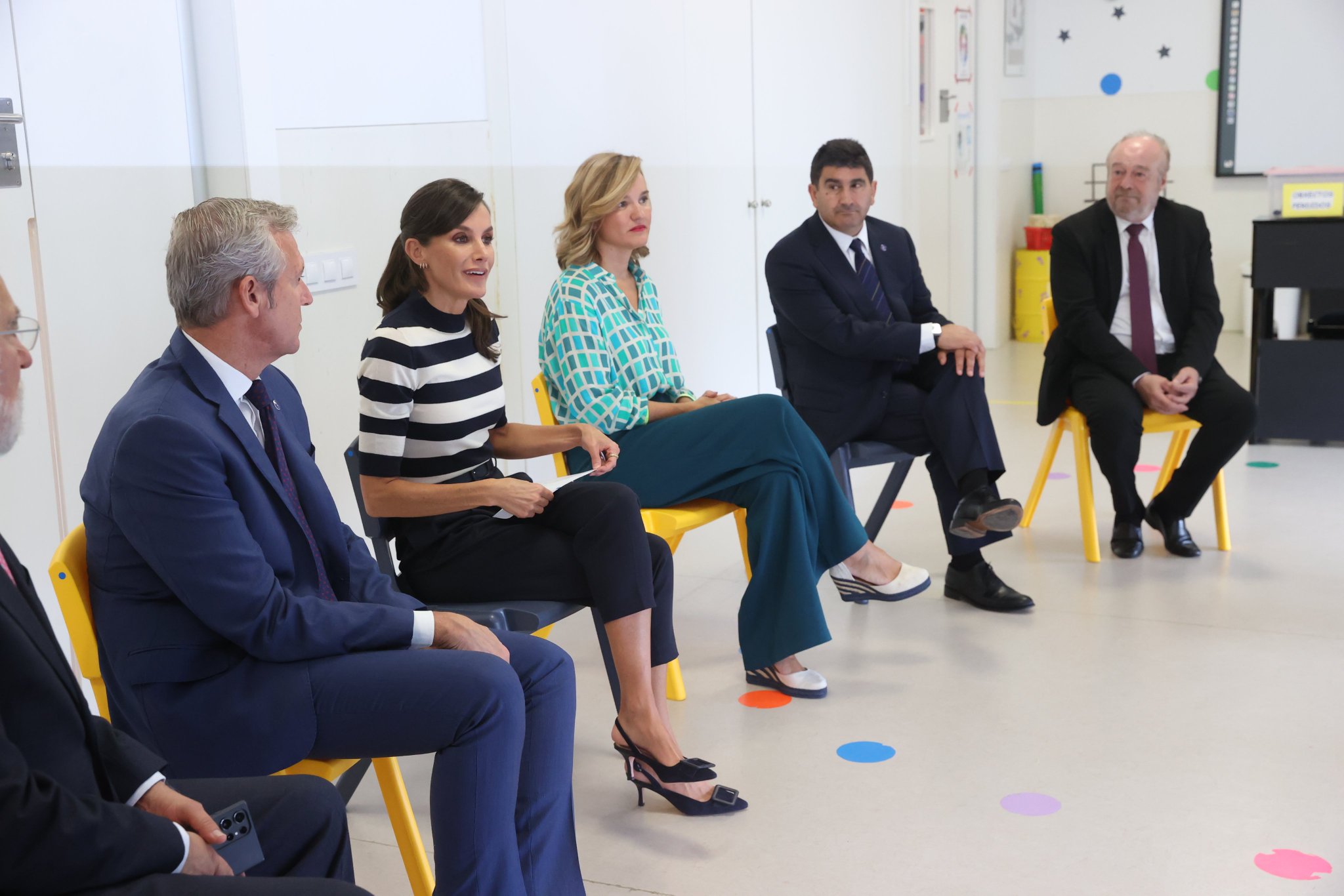 Sigueiro/Orosos. Spain. 20230911, Queen Letizia of Spain attends the Opening  of the School Year 2023/