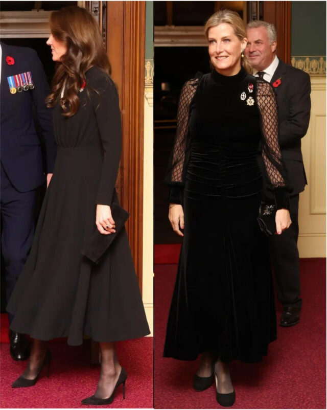 Members of the British Royal Family attended the Royal British Legion’s ...