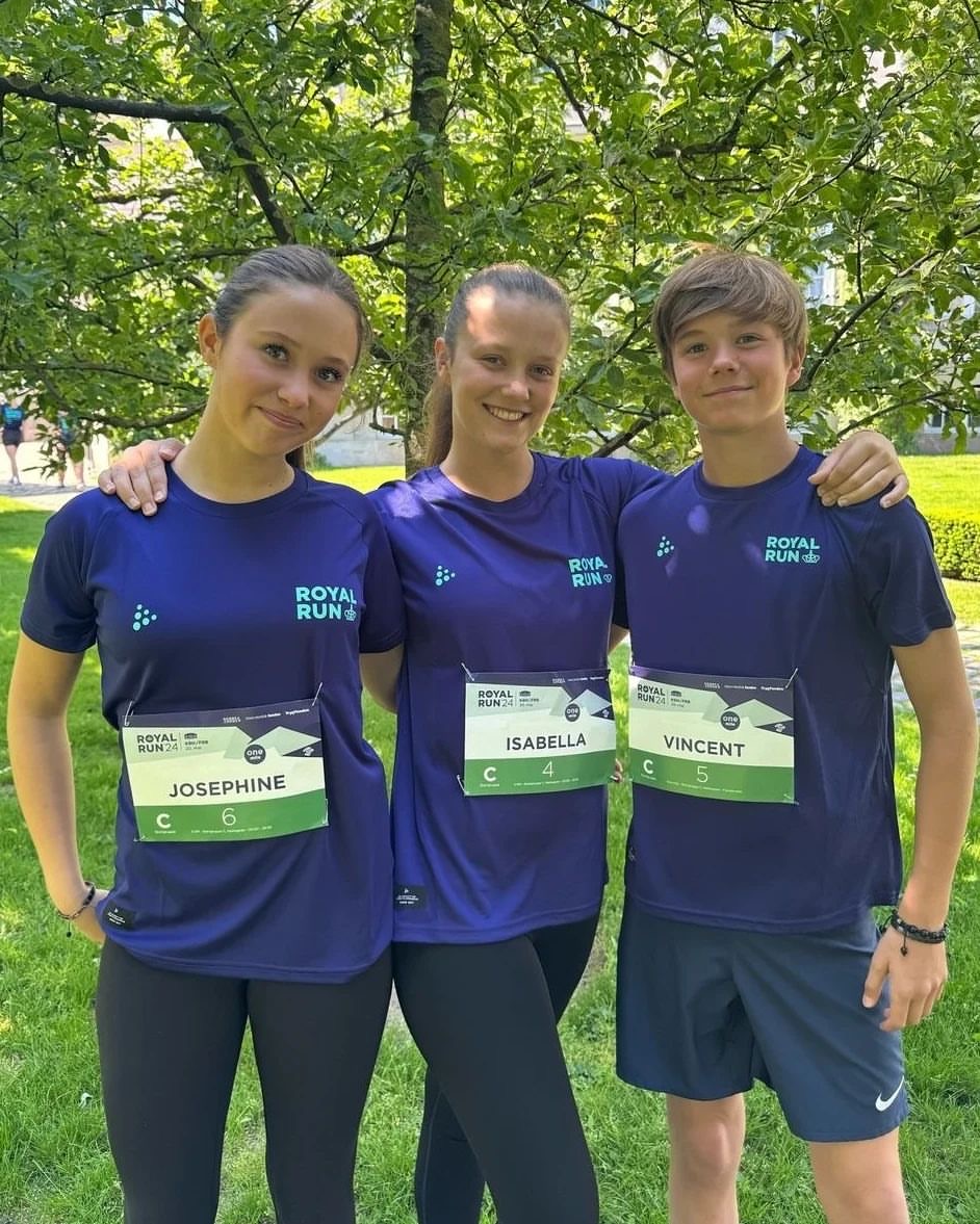 The Danish Royal Family participated the Royal Run 2024 The Real My